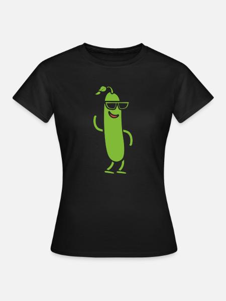 Zucchini - Frauen T-Shirt - Schwarz