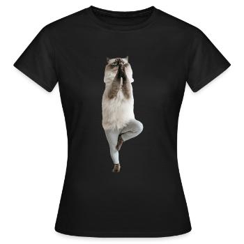 Himalaya - Frauen T-Shirt - Schwarz - Vorne - AI Model Female 172 dark (172cm)