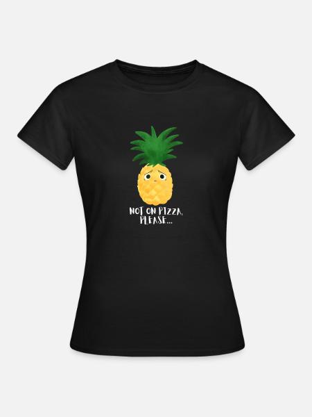 Bewahren Sie die Ananas auf - Frauen T-Shirt - Schwarz