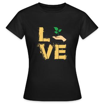 Nursery Kneipp Landscape - Women's T-Shirt - black - Front - AI Model Female 172 dark (172cm)