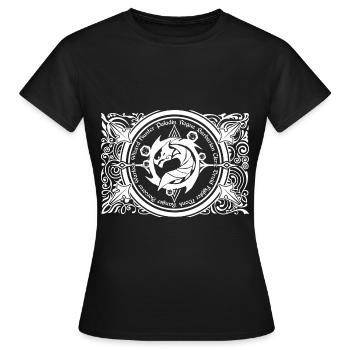 Dragon DM Meister der RPG-Spiele - Frauen T-Shirt - Schwarz - Vorne - AI Model Female 172 dark (172cm)