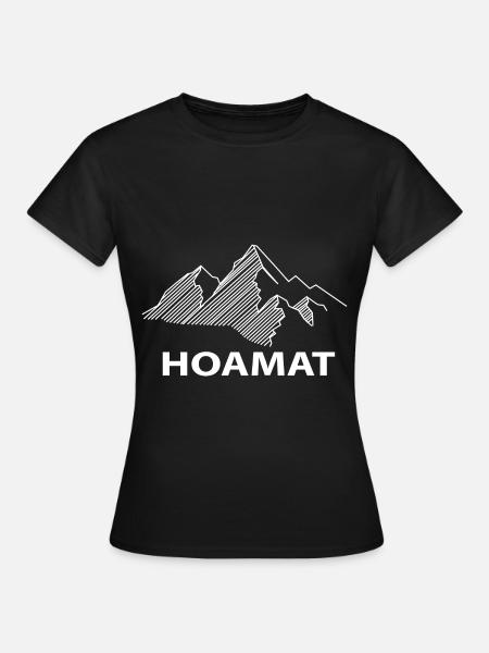 Hoamat - (9) - Frauen T-Shirt - Schwarz