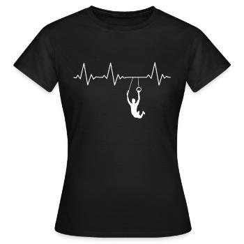 Turner Turnen - Frauen T-Shirt - Schwarz - Vorne - AI Model Female 172 dark (172cm)