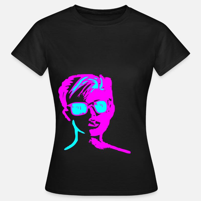 80s - Women's T-Shirt - black