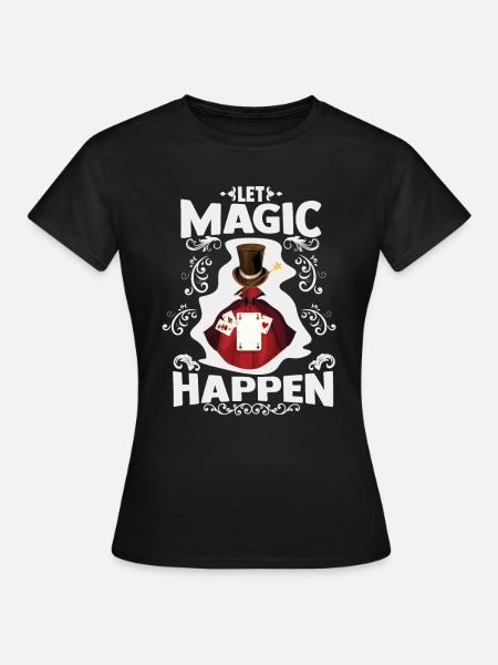 Magie - Frauen T-Shirt - Schwarz