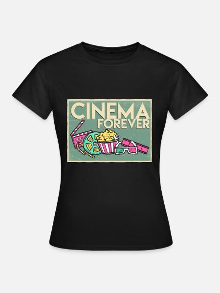 Kino - Frauen T-Shirt - Schwarz