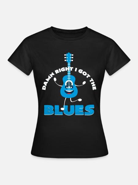 Blues - T-shirt Femme - noir