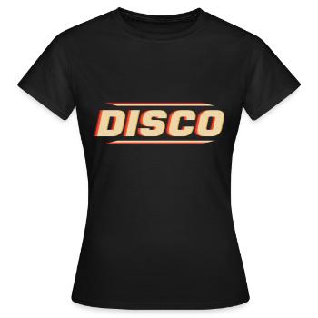 disco - T-shirt Femme - noir - Devant - AI Model Female 172 dark (172cm)