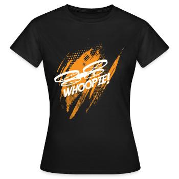 Drohne - Frauen T-Shirt - Schwarz - Vorne - AI Model Female 172 dark (172cm)