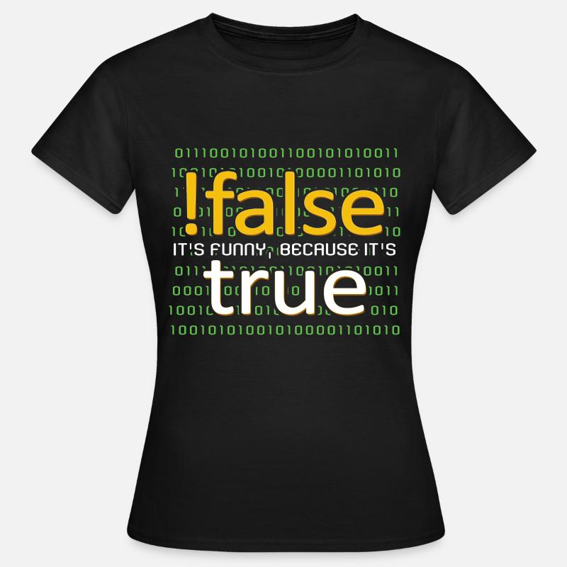 computer scientist - Women's T-Shirt - black
