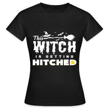 hen - Women's T-Shirt - black - Front - AI Model Female 172 dark (172cm)