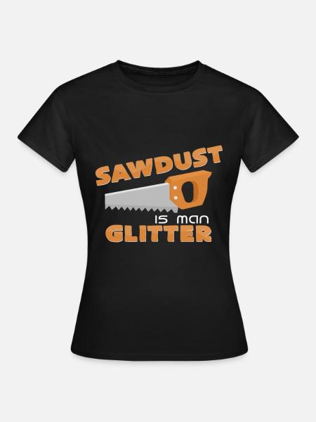 Säge - Frauen T-Shirt - Schwarz