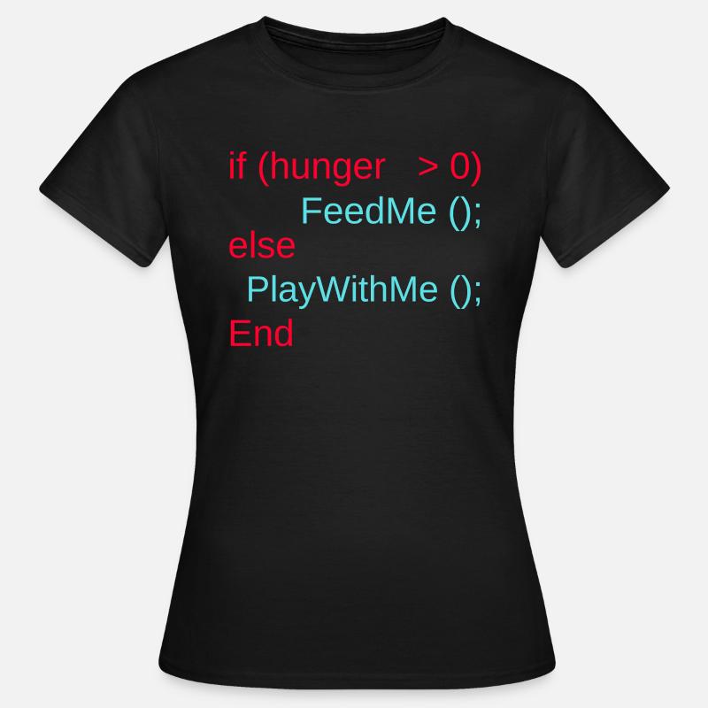 Lustiges Geschenk Programmierer Baby Kind Nerds - Frauen T-Shirt - Schwarz