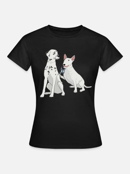 Tattoo Künstler Tätowierte Dalmatiner Hundeflecken - Frauen T-Shirt - Schwarz