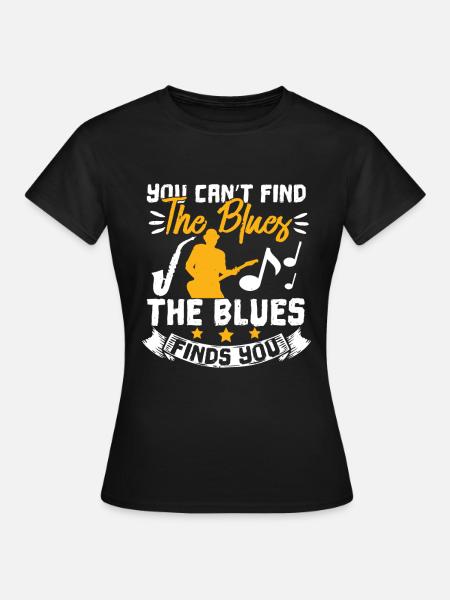 Blues music - Women's T-Shirt - black
