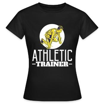 Athlétisme Course - T-shirt Femme - noir - Devant - AI Model Female 172 dark (172cm)