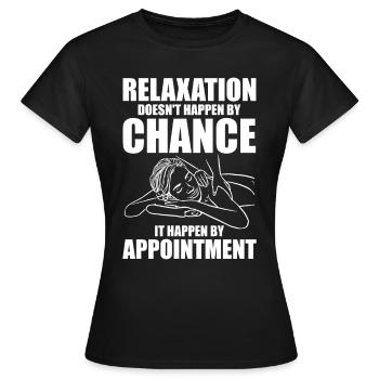 Massage Therapist - Frauen T-Shirt - Schwarz - Vorne - AI Model Female 172 dark (172cm)