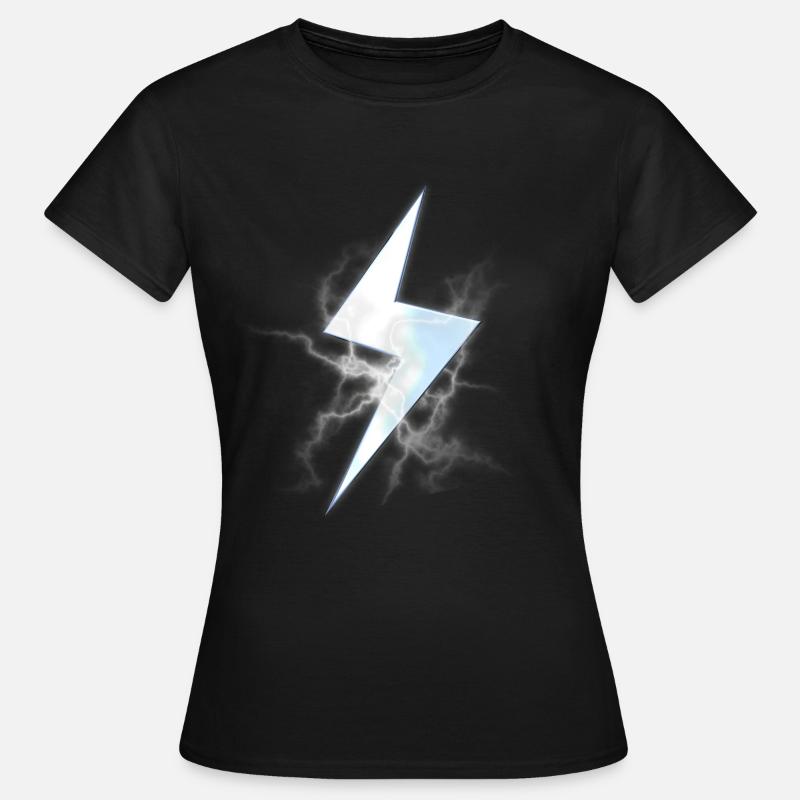 Lightning strike - Women's T-Shirt - black