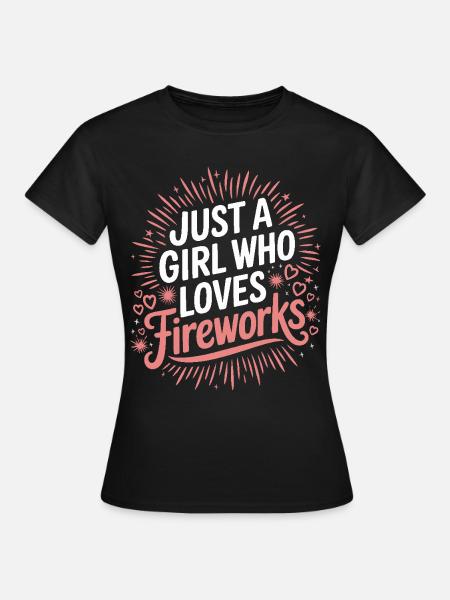 Pyrotechniker Feuerwerk Pyrotechnik - Frauen T-Shirt - Schwarz