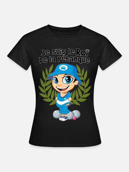 König der Schalen - Frauen T-Shirt - Schwarz