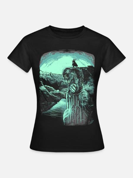 Pulpit Rock - Troll - Norway - Women's T-Shirt - black