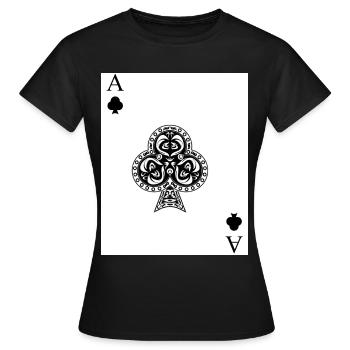 Ass der Vereine - Frauen T-Shirt - Schwarz - Vorne - AI Model Female 172 dark (172cm)