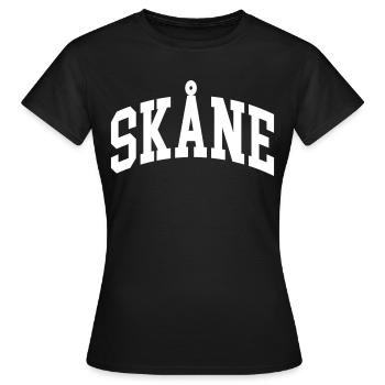 Scanie - T-shirt Femme - noir - Devant - AI Model Female 172 dark (172cm)
