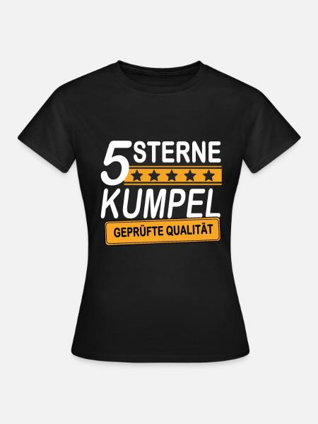 Bester Kumpel beste Freunde - Frauen T-Shirt - Schwarz