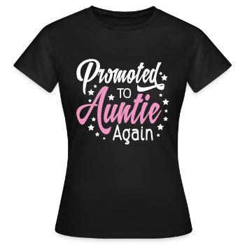Herren befördert zu Opa wieder Est 2021 Großvater - Frauen T-Shirt - Schwarz - Vorne - AI Model Female 172 dark (172cm)