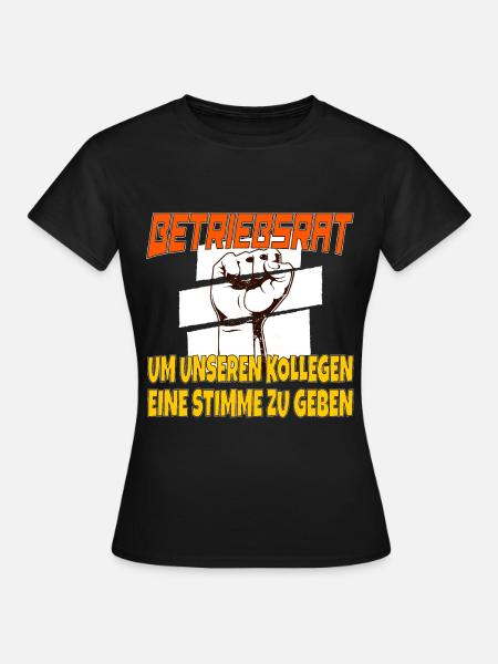 Betriebsrat - Frauen T-Shirt - Schwarz