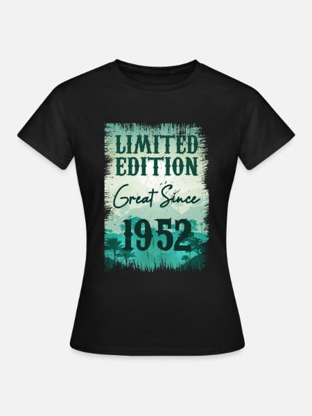 Einzigartig seit 1952 - Frauen T-Shirt - Schwarz