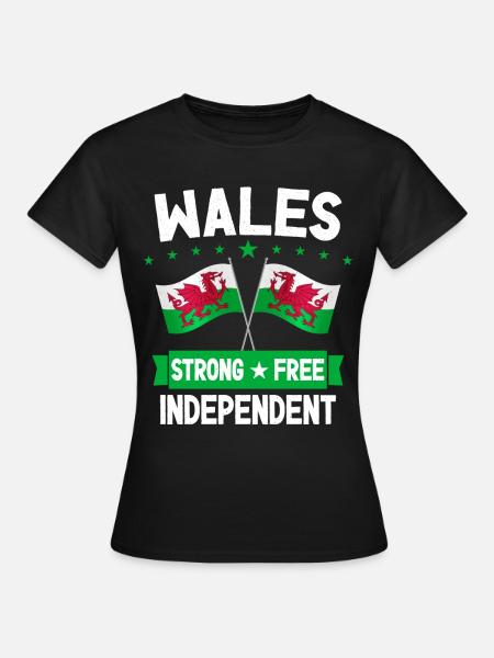 Wales - Women's T-Shirt - black