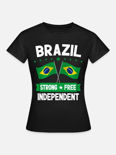 Brasilien - Frauen T-Shirt - Schwarz