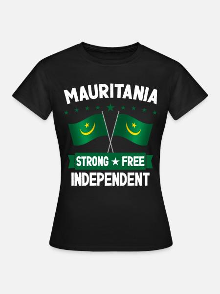 Mauretanien - Frauen T-Shirt - Schwarz