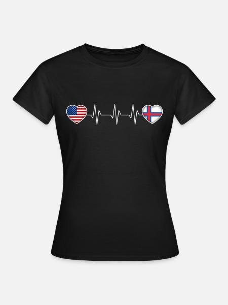 Färöer Inseln - Frauen T-Shirt - Schwarz