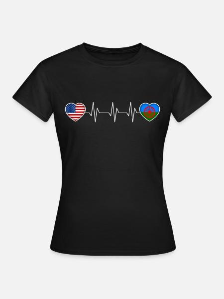 Roma - Frauen T-Shirt - Schwarz