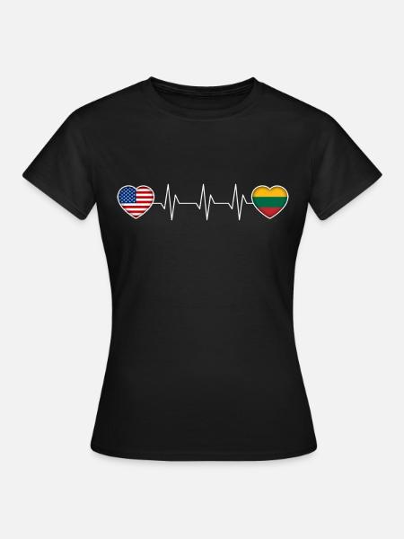 Lithuania - Women's T-Shirt - black