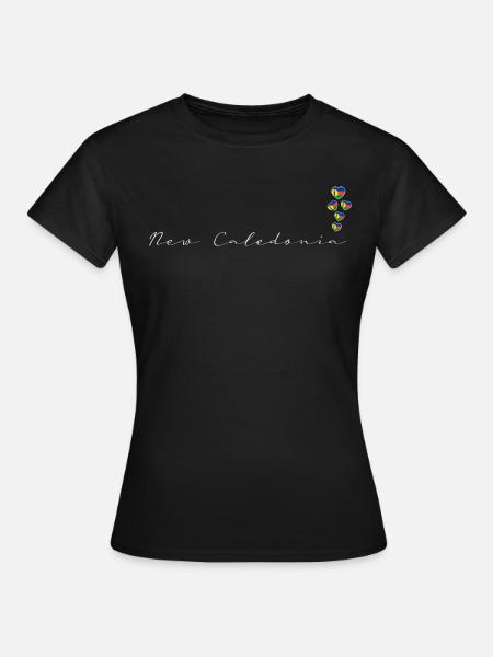 Nouvelle Calédonie - T-shirt Femme - noir