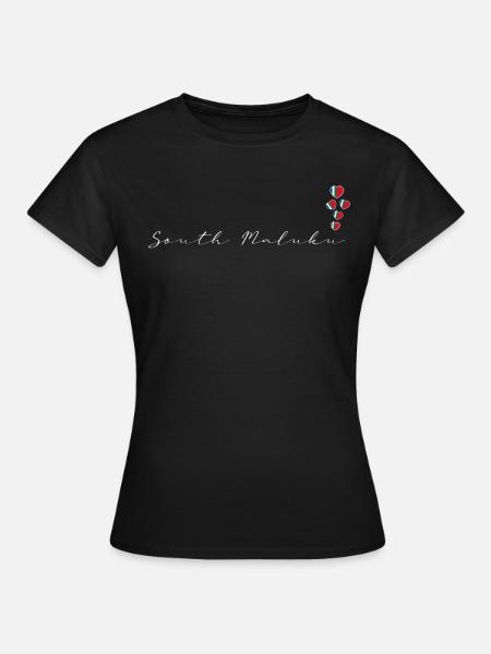 Republik Maluku Selatan - Frauen T-Shirt - Schwarz