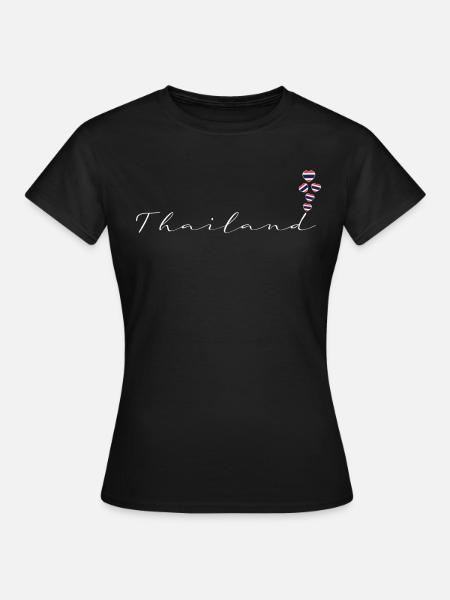 Thailand - Frauen T-Shirt - Schwarz