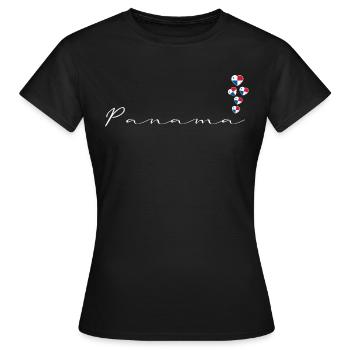 Panama - T-shirt Femme - noir - Devant - AI Model Female 172 dark (172cm)