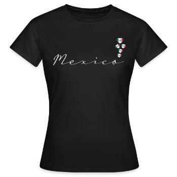 Mexico - Women's T-Shirt - black - Front - AI Model Female 172 dark (172cm)