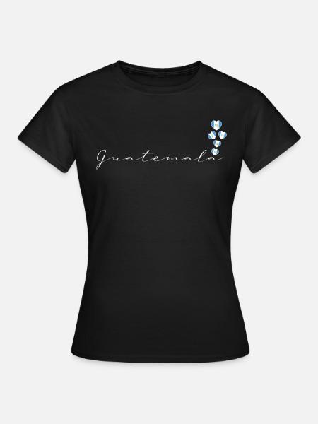 Guatemala - Frauen T-Shirt - Schwarz