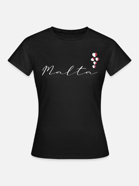 Malta - Frauen T-Shirt - Schwarz