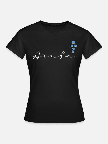 Aruba - Frauen T-Shirt - Schwarz