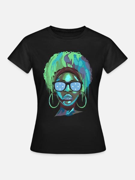 Mikronesien - Frauen T-Shirt - Schwarz