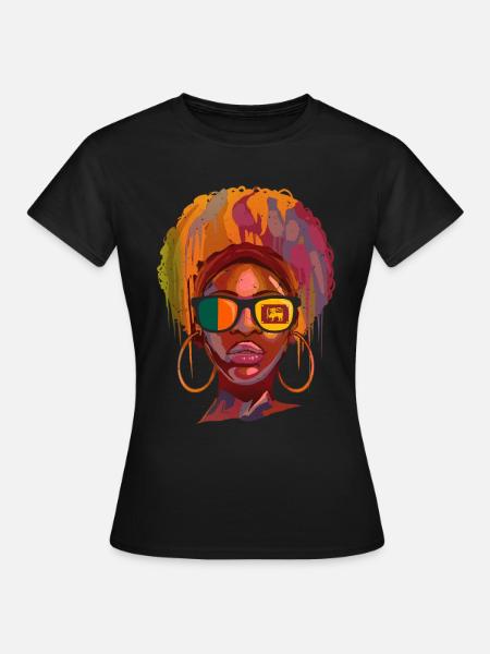 Sri Lanka - Frauen T-Shirt - Schwarz