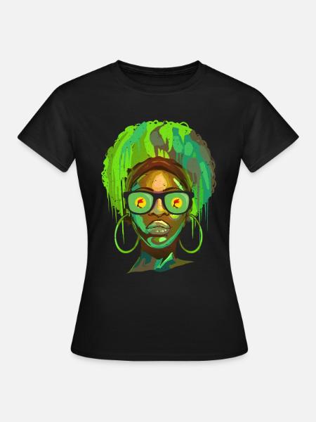 Zaire - Frauen T-Shirt - Schwarz