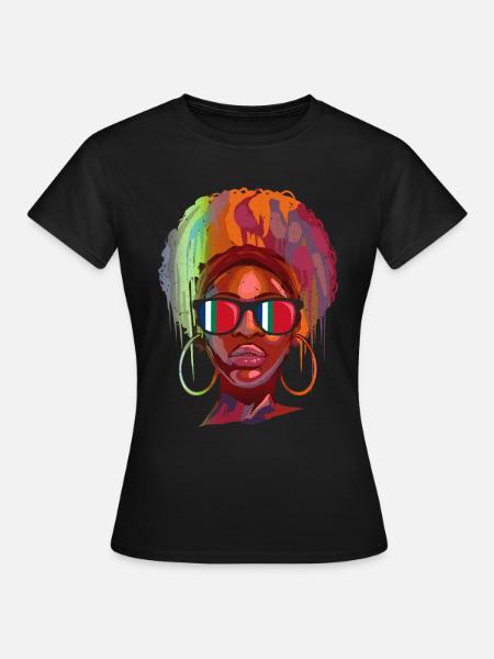 Republik Maluku Selatan - Frauen T-Shirt - Schwarz