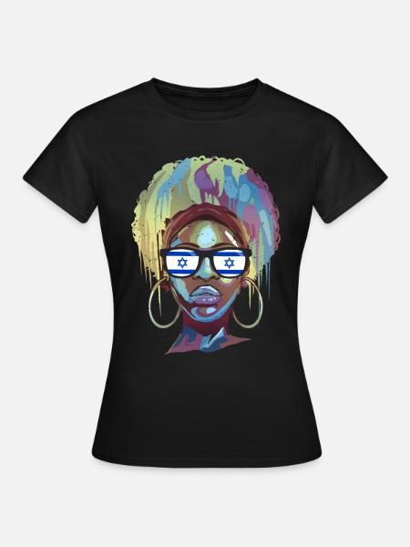 Israel - Frauen T-Shirt - Schwarz